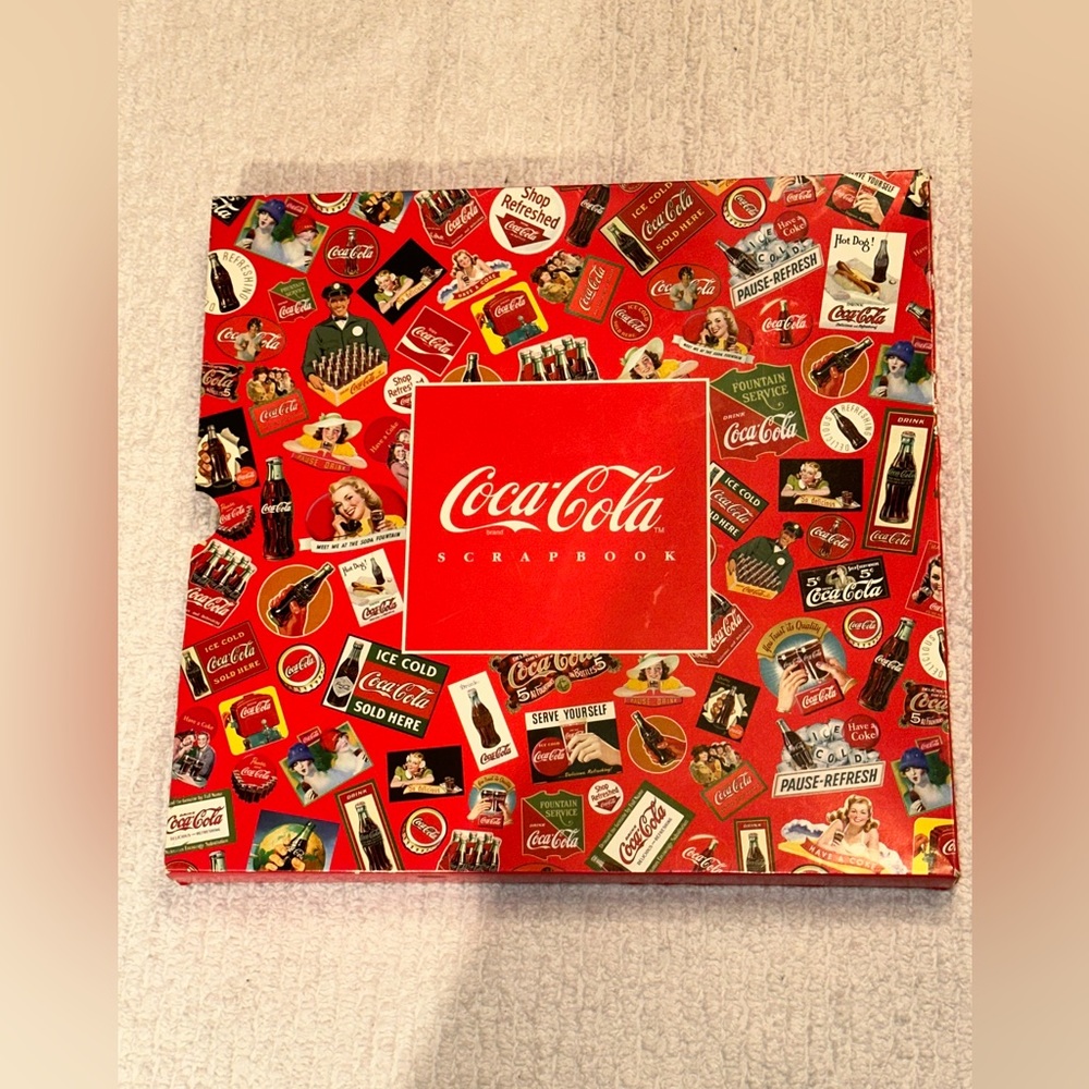 Coca Cola Blank Scrapbook